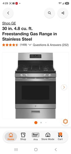 Brand new gas stainless Steele stove