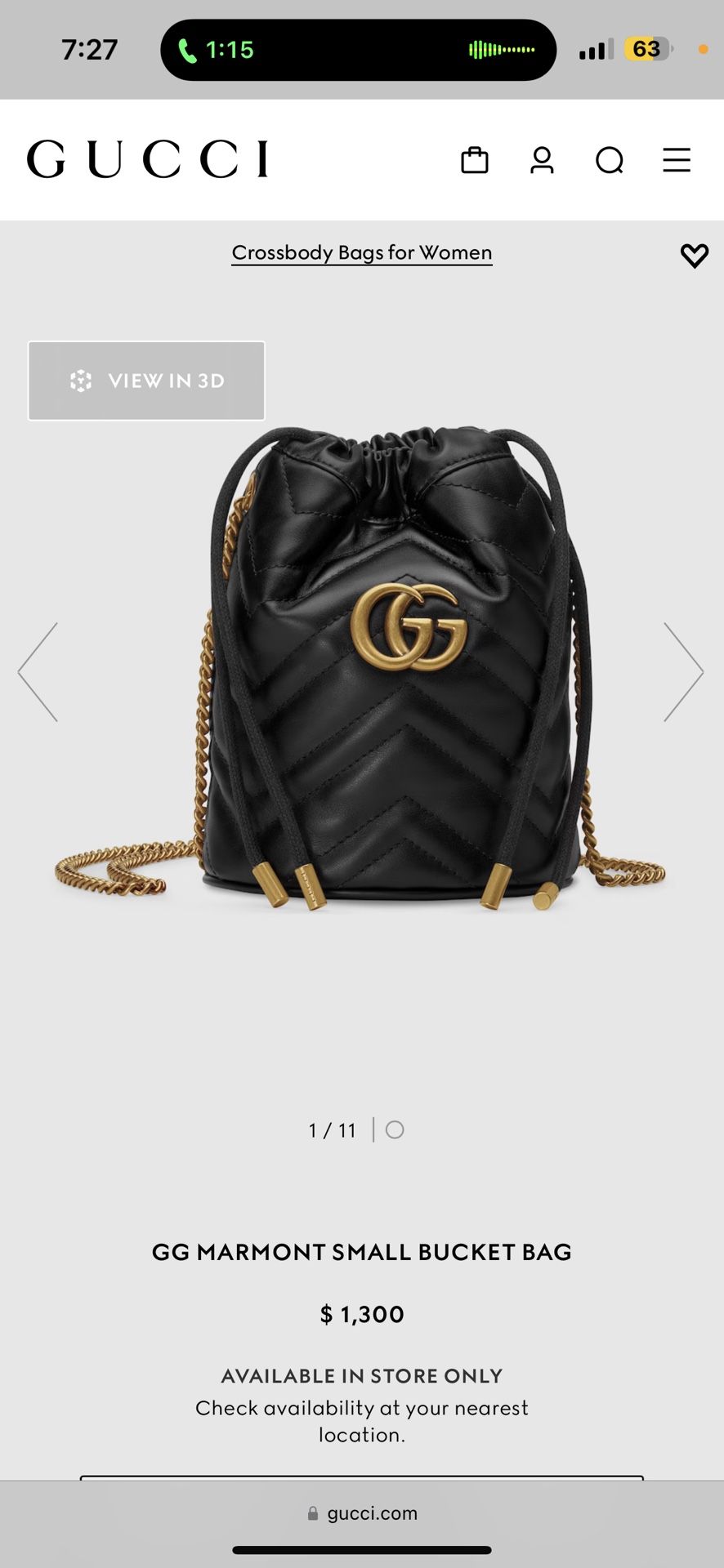 authentic Gucci