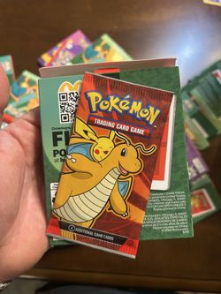 2024 collectible McDonalds pokemon happy meal trading cards