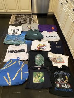 Bape Supreme Vlone Vintage Xl Tee Sale