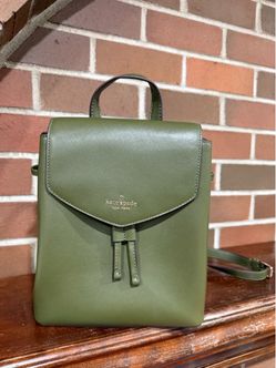 Kate Spade Lizzie Olive/Army Green Backpack