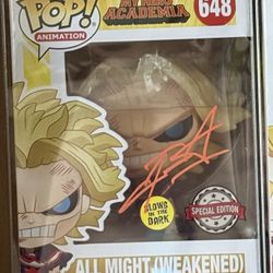 My Hero, Academia And Black Clover, Sealed Funko Pops