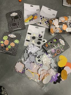 Halloween foam stickers