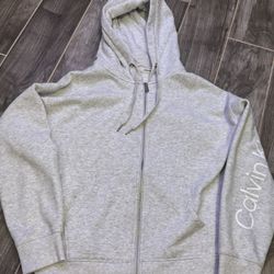 calvin klein zip up
