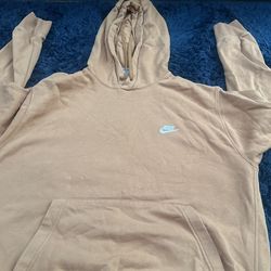 Nike Hoodie Mustard Color