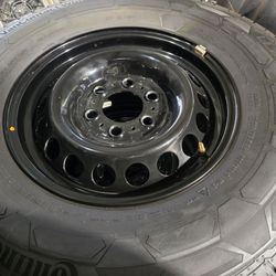 1 MERCEDES SPRINTER RIM&TIRE LT245-75R16