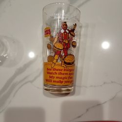 1978 Burger KING Marvelous magical glass.