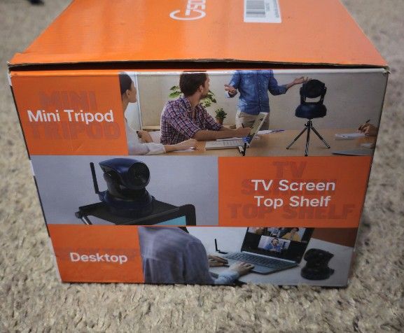 Wireless 2.4G 1080p HD Webcam + mini tripod (new)
