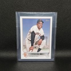 2022 Topps Baseball Series 1 Willie Mays #246 SP Mint 
