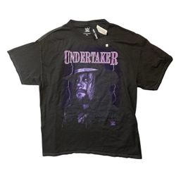 NWT WWE Undertaker Short Sleeve Shirt Size XL Hot Topic