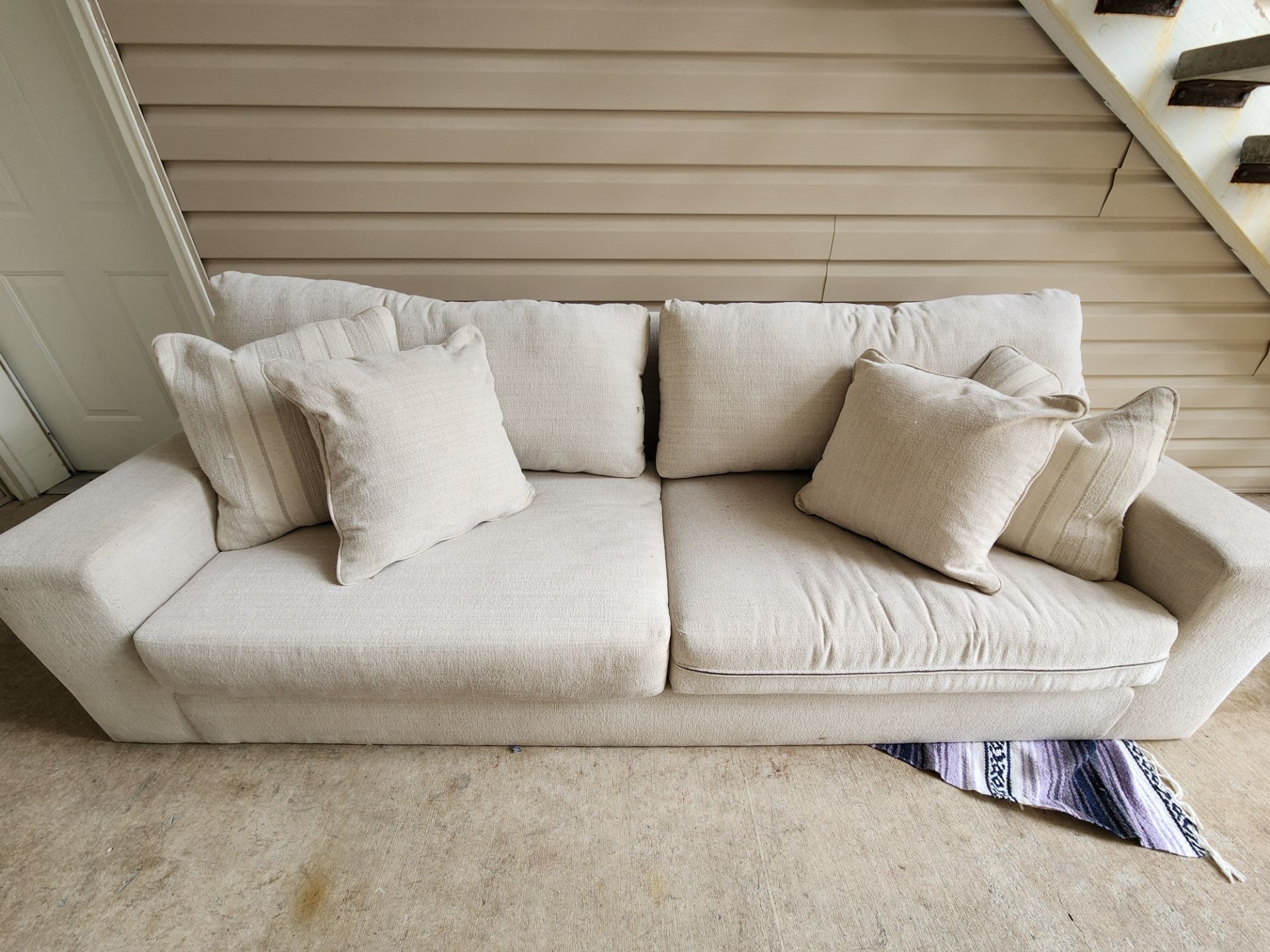 Ashley Furniture - Maggie Sofa in Beige