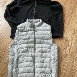 Men’s Zip Up And Vest Size XL