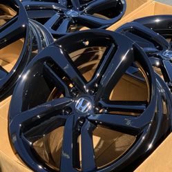 19" Honda Accord Sport Factory Wheels Rims Gloss Black Exchange Only