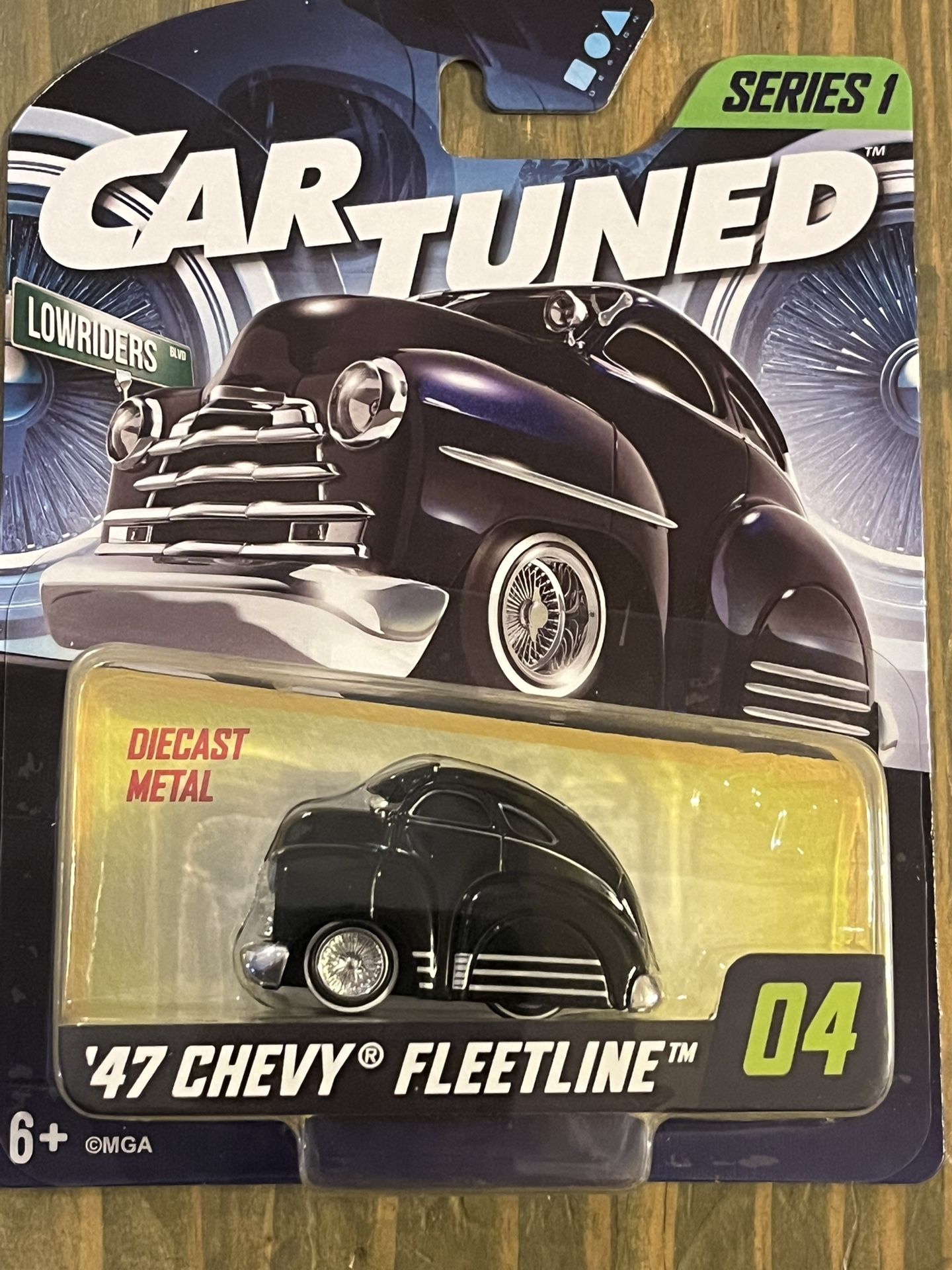 MGA Car Tuned Series 1 47 Chevy Fleetline Lowrider 