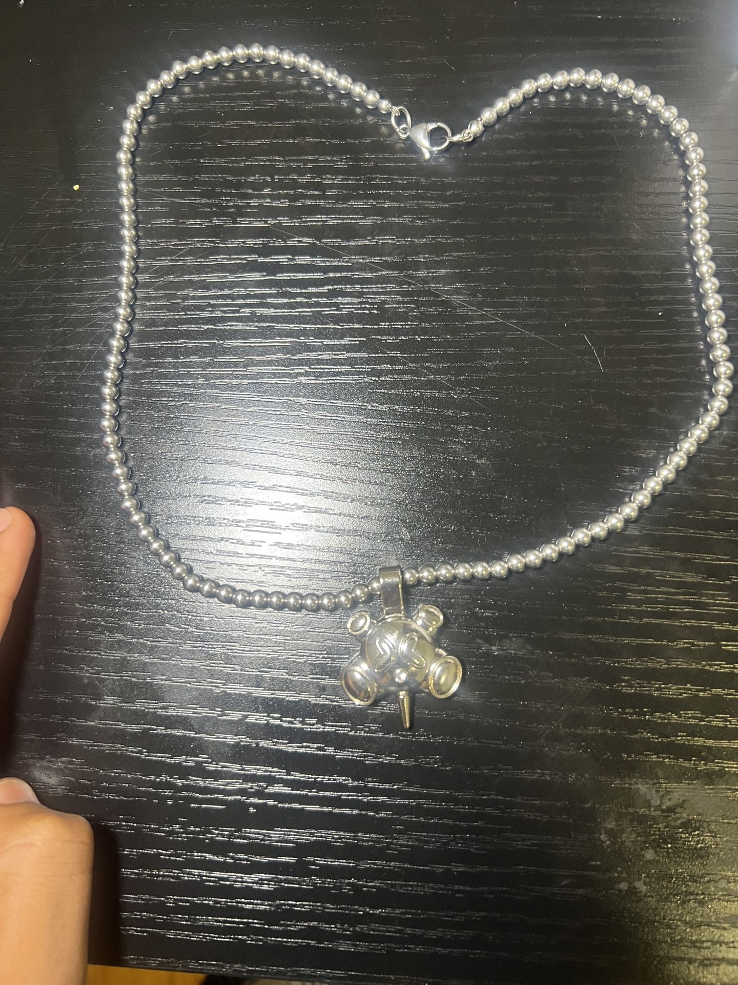 Homer Spike Pendant sterling Silver becklace