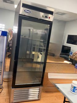 Atosa freezer for works great just the light needs to be changed!