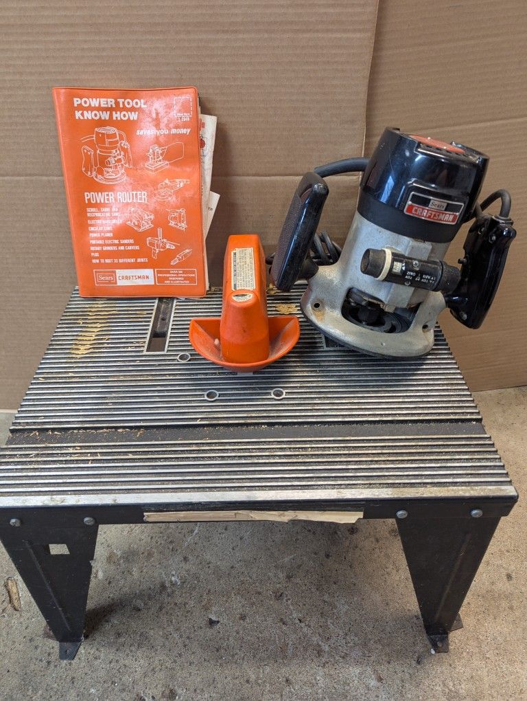 Vintage Craftsman Router Model #..(contact info removed)0