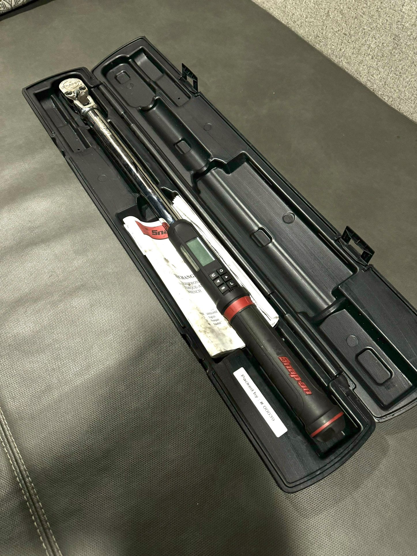 1/2 Snap On Digital Torque Wrench