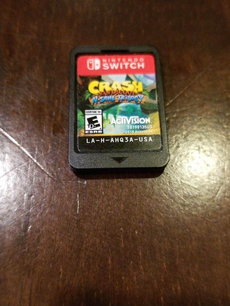 Nintendo Switch - Crash Bandicoot n'  Sane Trilogy 
