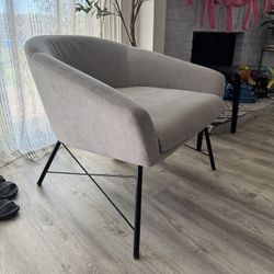 Grey Accent Chair