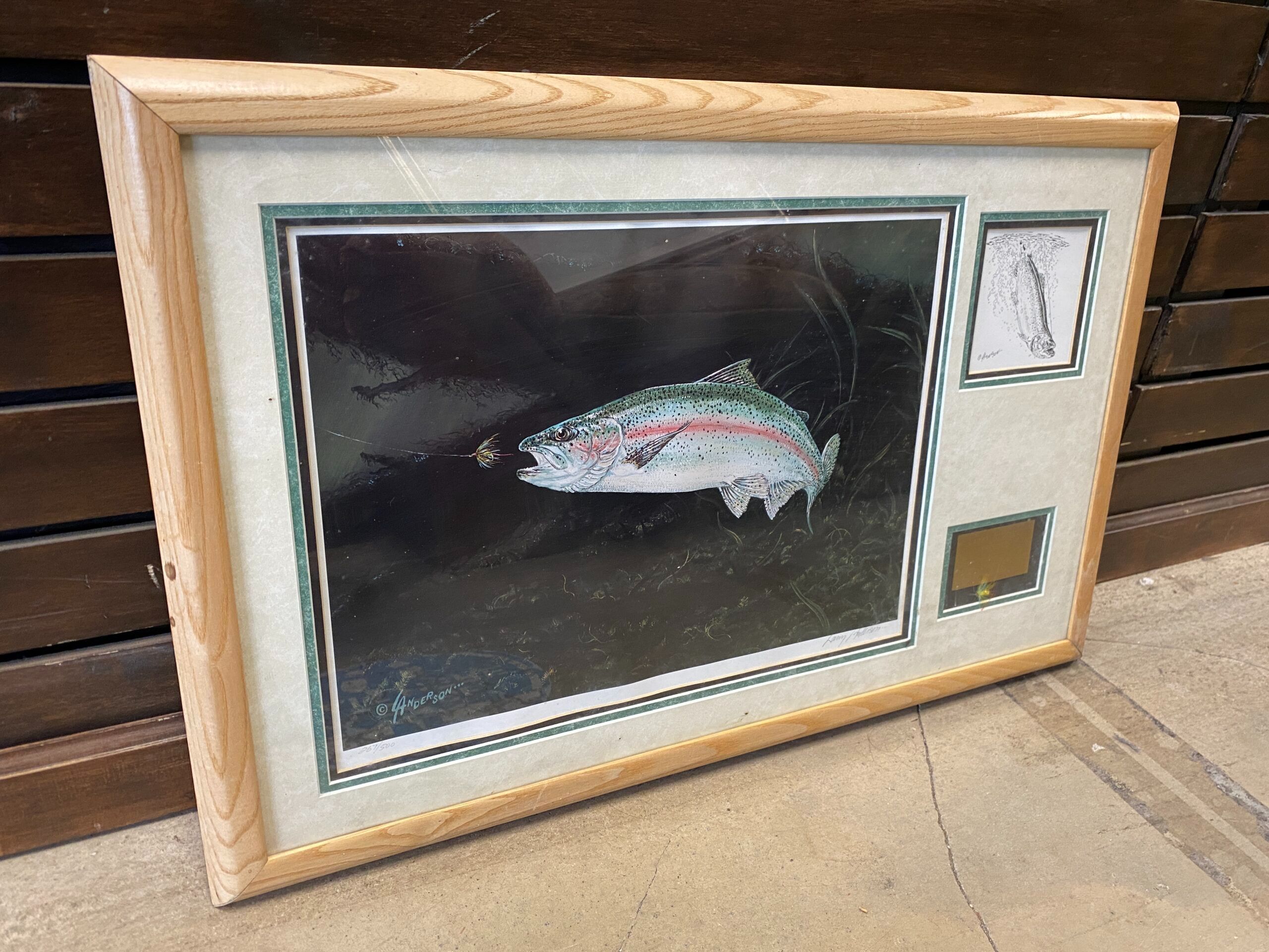 “Rainbow Trout” by Larry Anderson