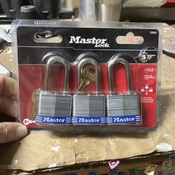 MASTER LOCK 3 LOCK SET 3TRILF