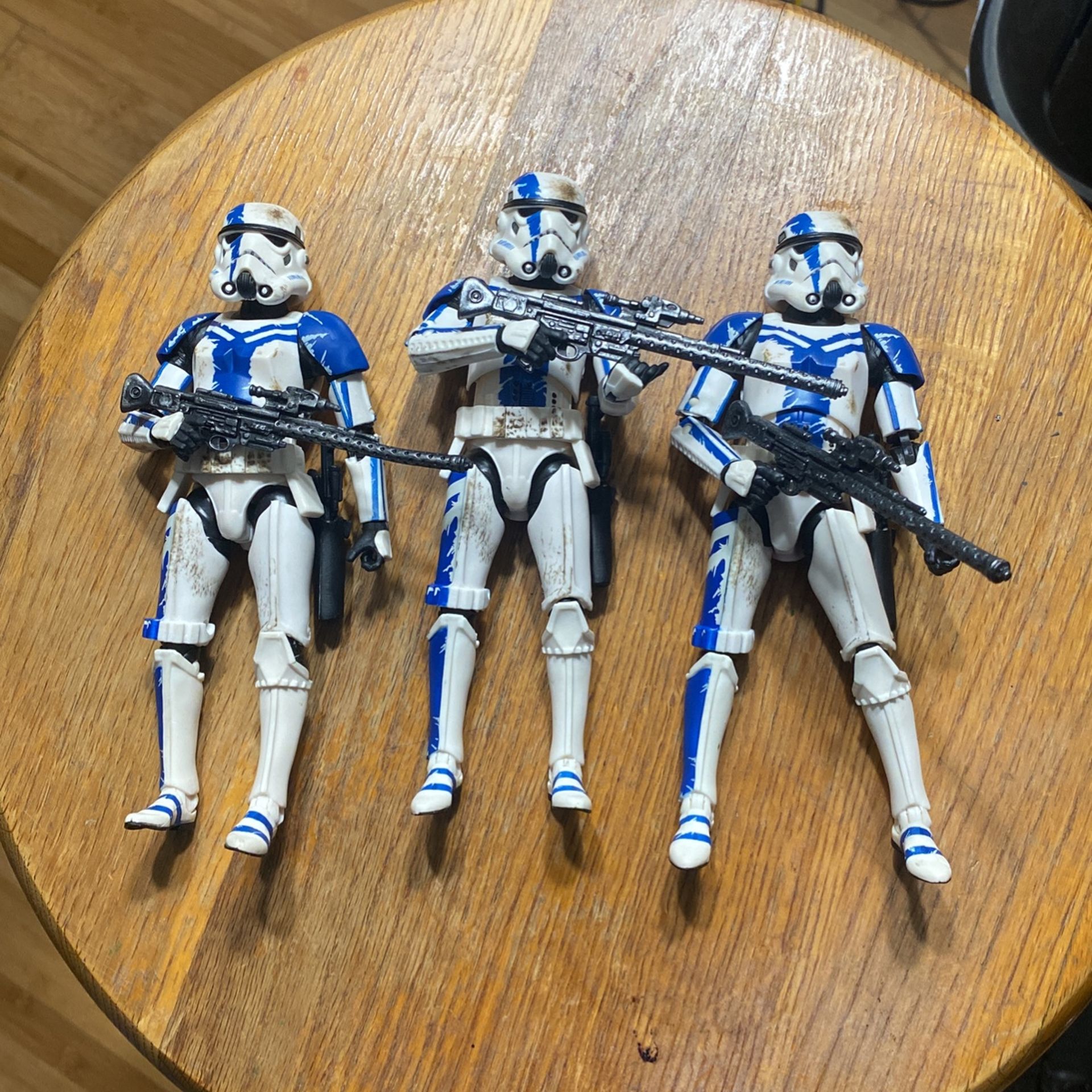 Lot Of 3 Stormtroopers (force Unleashed )