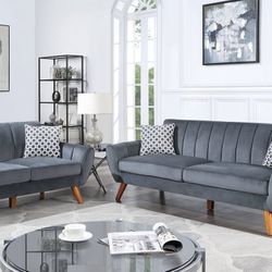 Sofa And Loveseat Set