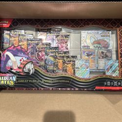 Pokemon Trading Card Games 25 Great Tusk Iron Threads ex Premium Collection Box