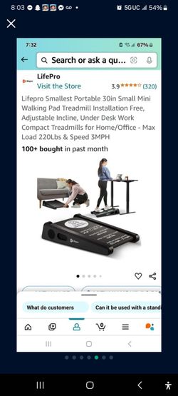 Mini Treadmill With Remote
