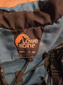 Lowe Alpine backpack