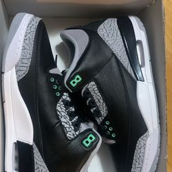 Jordan 3 Glow Green