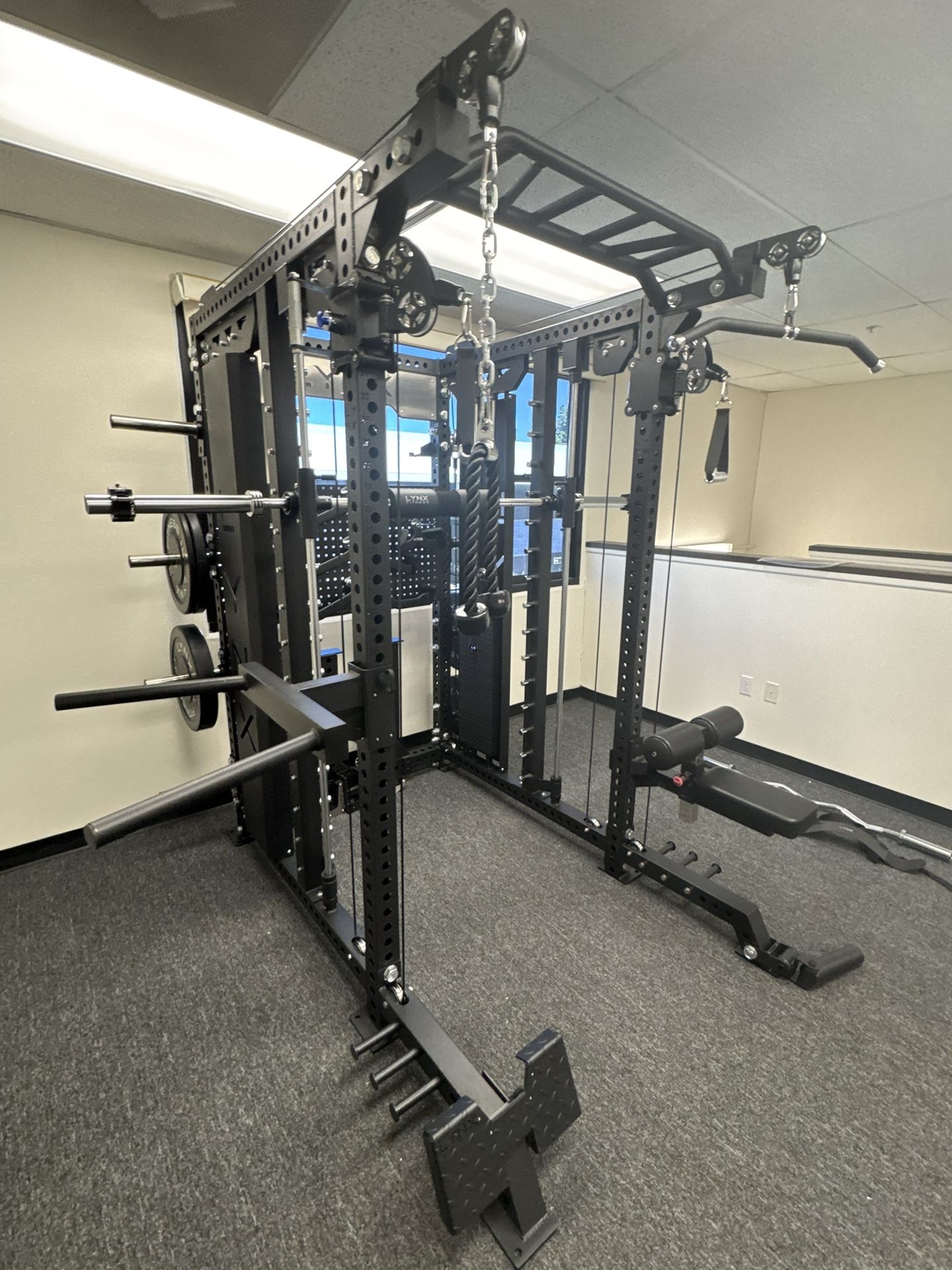 All In One Commercial Home Gym🟪Dual Cable Machine🟪Smith Machine