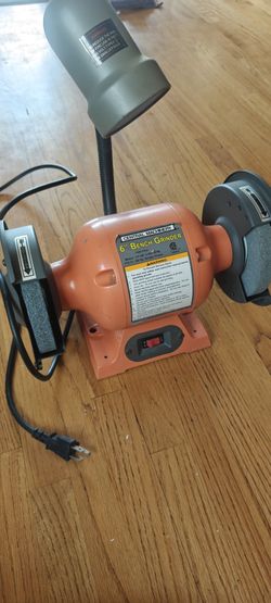 Bench Grinder 6" with lamp