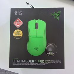 Razer Deathadder V4 PRO ESPORTS EDITION GREEN