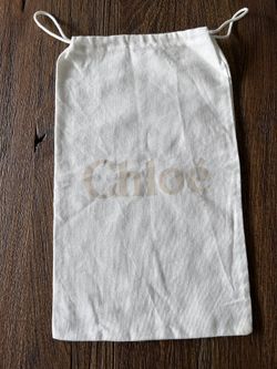 CHLOE Drawstring Dust Bag (Purse, Shoes, Storage Cover) 13”x11”