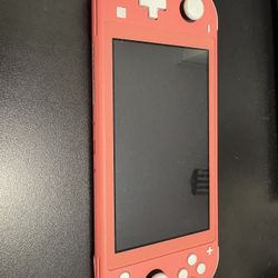 Nintendo Switch Lite coral