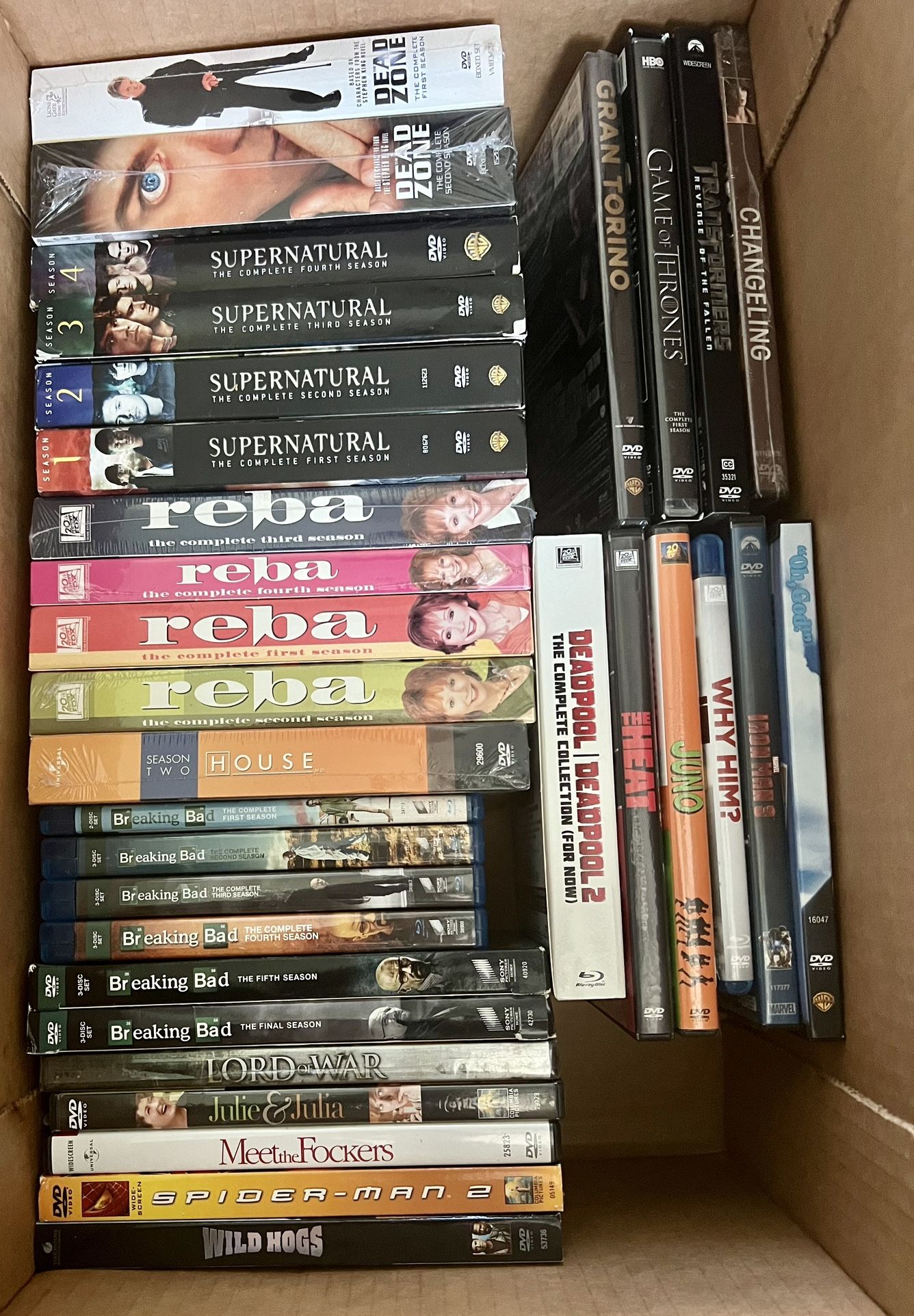 DVD and Blu-Ray Movies