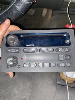Chevy Colorado 05 radio