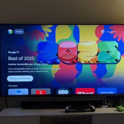 TCL 6-Series R646 4K Mini-LED TV – 120Hz, Google TV, Excellent Condition
