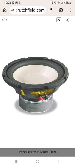 12" subwoofer with brand new ported enclosure- see pictures read ad