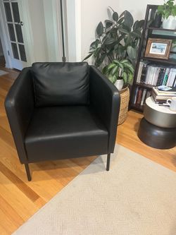 IKEA EKERO Black Arm Chair