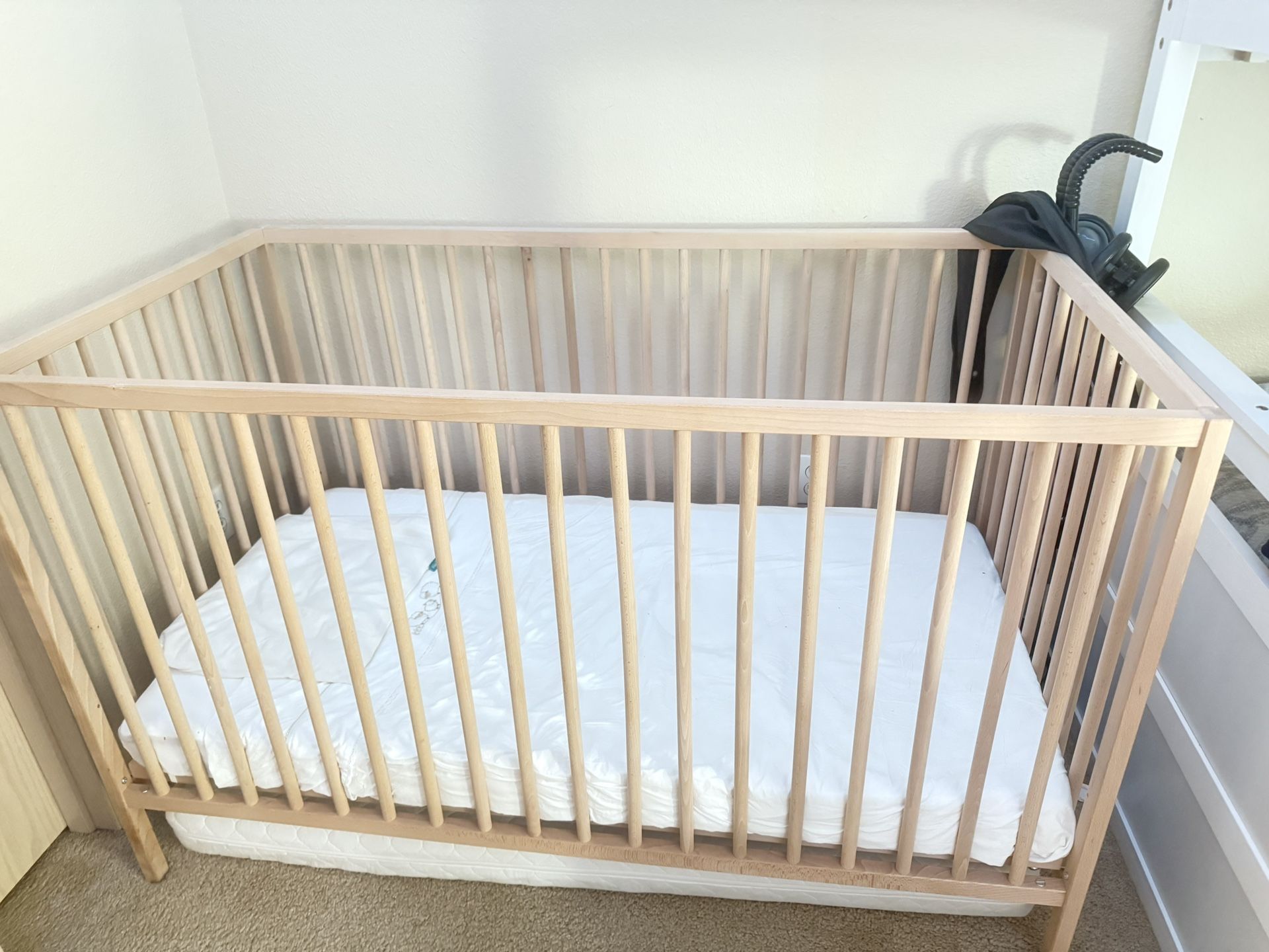 Wood Crib Natural