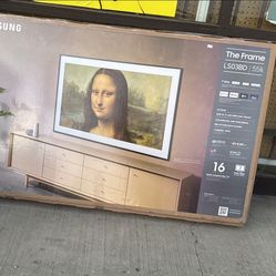 55 “ Samsung Smart 4K QLED HDR Frame Tv