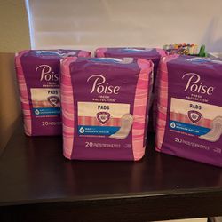 $20 For All Poise Pads 