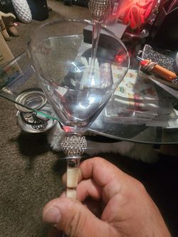 Martini Glass With Crystal's 🍸