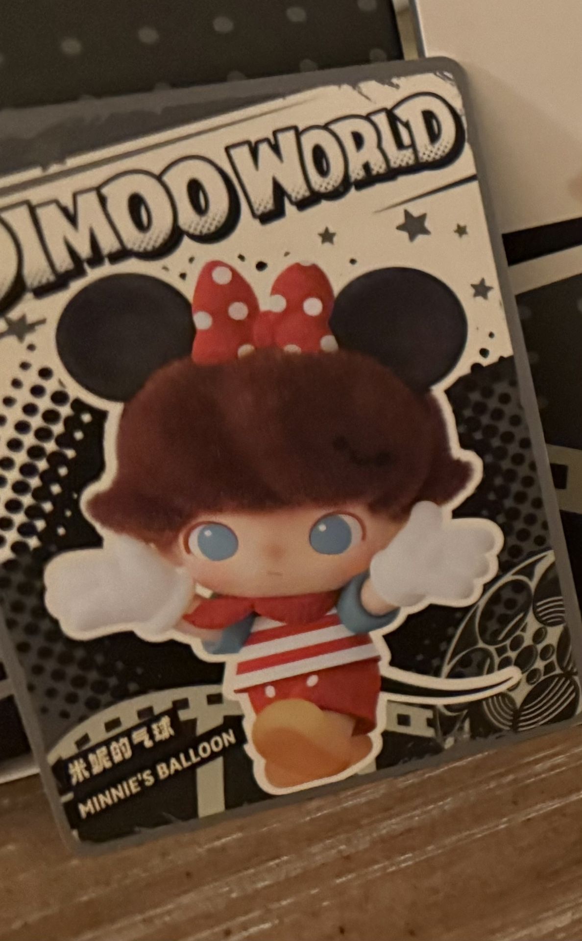Dimoo World - Minnie’s Balloon - Plush Keychain