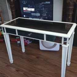 Mirror Entry Table/desk With Drawer