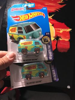 Scoob doo mystery machine hotwheels