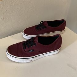 Maroon Vans 